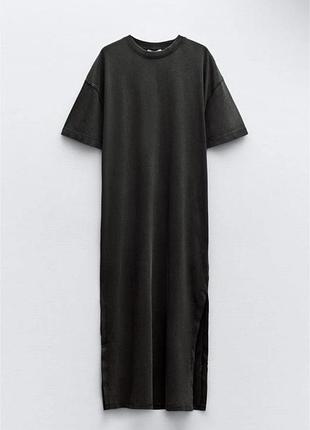 Плаття футболка сукня zara