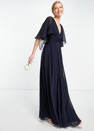 Нарядное платье макси asos, 10/m