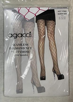 Колготи сітка agacci, l-3xl
