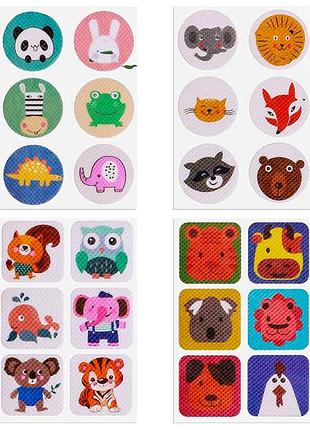 Наклейки от комаров, мух и других насекомых smile (6шт)