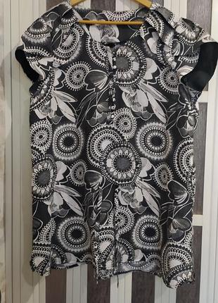 Блузка next хлопок большой размер