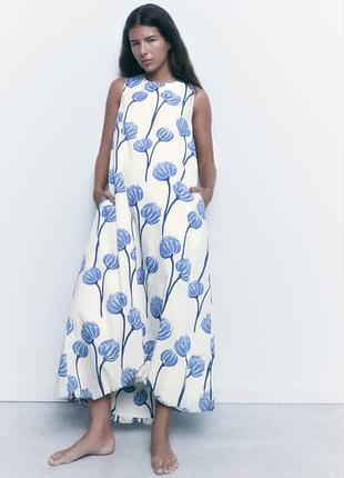 Невероятное платье миди zara