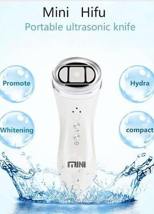 Аппарат mini hifu ultrasonic rf beauty machine для smas лифтинга