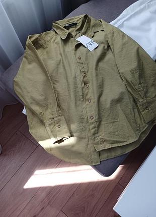 Сорочка з органічної бавовни zara
