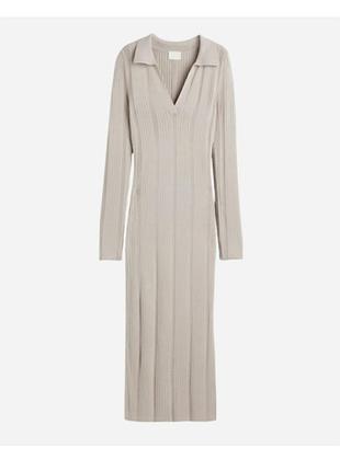 Новое платье zara m миди вискоза