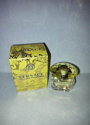 Versace yellow diamond,5 мл миниатюра