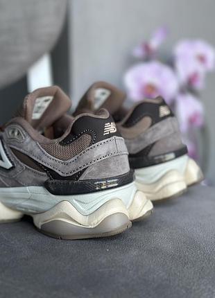 Женские кроссовки New Balance Legacy eYe JUNYA WATANABE MAN Grey Navy консультатор 9060 замша сетка7 фото