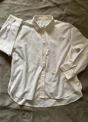 Рубашка белая peacock