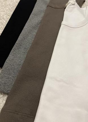 Базова майка в рубчик від h&m нова модель10 фото
