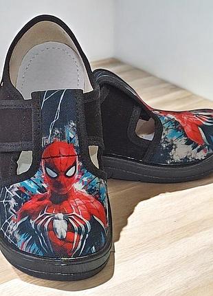 Тапочки для хлопчика waldi валді гриша   spider
