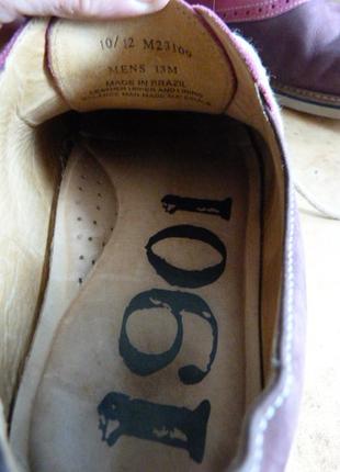 Туфли нубуковые, стильные, бренд "1901"  )к66 фото