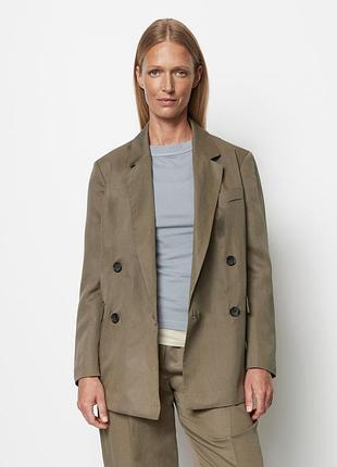 Жакет marc o'polo longblazer lyocell-leinen-mix