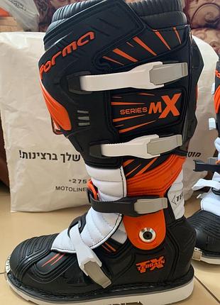Моточеревики, нові, forma terrain tx black/orange/white .