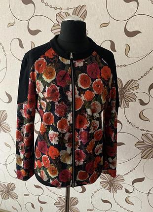 Трикотажний жакет на змійці marc cain, р. 5