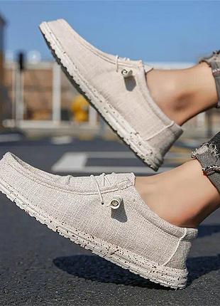 Мокасины туфли летние