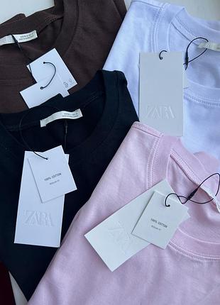 Базова футболка zara 9