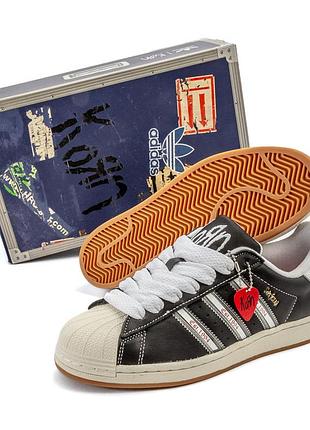 Кеди adidas korn x superSuperlite '30th anniversary' 37-43 black white5 фото