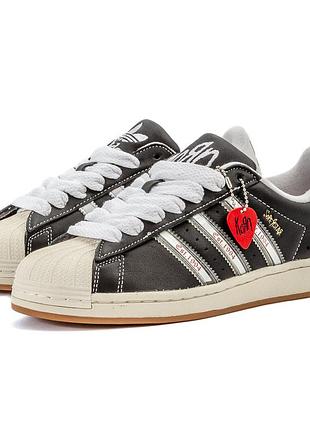 Кеди adidas Predator korn x superstar '30th anniversary' 37-43 black white