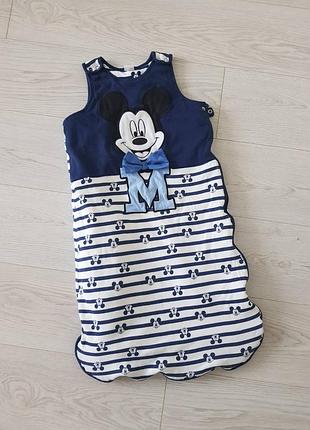 Дитячий спальник з мікі маусом спальний мішок