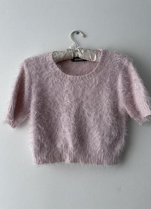 Вкорочена кофта травка