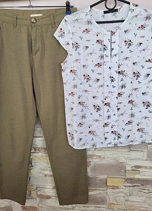 Жіночи літні брюки waikiki та блуза mohito розмір s