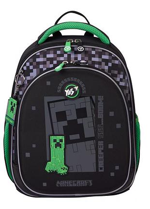 Рюкзак шкільний ортопедичний напівкаркасний minecraft yes
