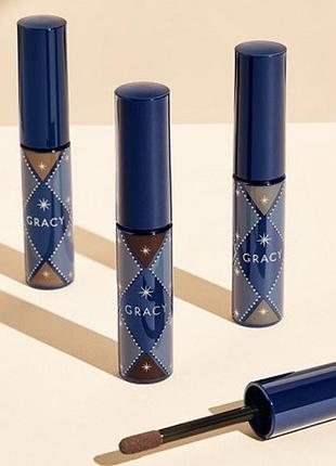 Стійка пудра для брів, натуральний сірий shiseido integrate gracy tip-on powder eyebrow kit, японія