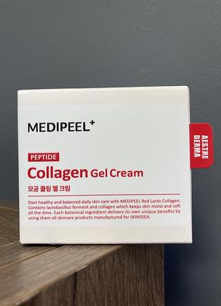 Колагеновий крем-гель medi-peel red lacto collagen hydro gel cream 80 мл