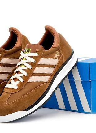 Мужские кроссовки adidas sl '72 brown white 40-41-42-43-44-45