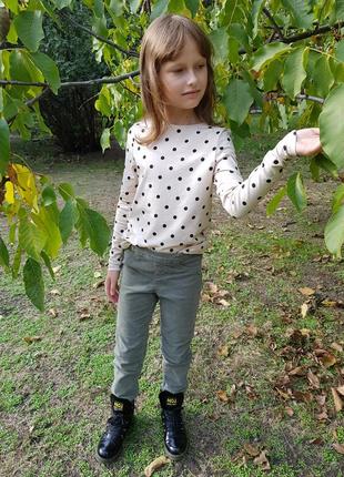 Трегінси для дівчинки (вельветові брюки) h&m