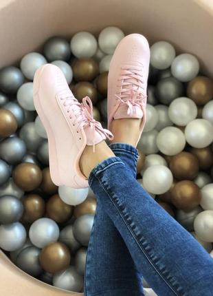 Женские кроссовки reebok classik pink4 фото