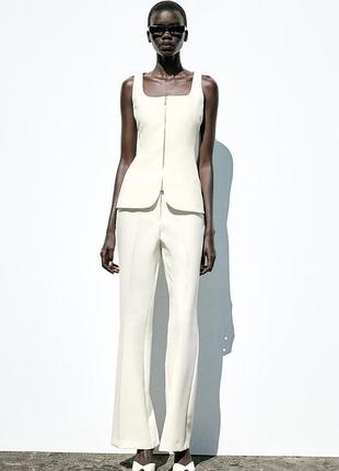 Брючный женский костюм zara