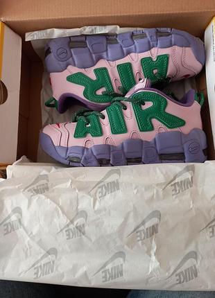 Кроссовки женские мужские nike air more uptempo ambush pink purple green фиолетовые, 39 размер, 25см2 фото