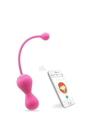 Смарт-вагинальные шарики magic motion kegel v2, классическая форма, для тренировок и удовольствия