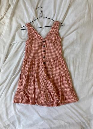 Сукня в клітинку next xs