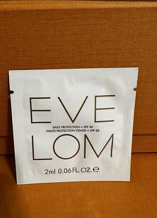♥️ сонцезахисний крем для обличчя
eve lom daily protection spf 50, пробник, оригінал ♥️