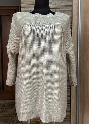 Светр кольчуга mango l-xl