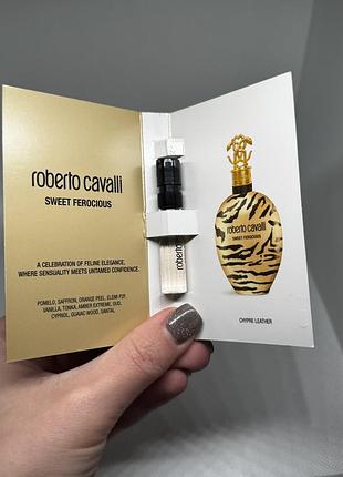 Roberto cavalli sweet ferocius парфумована вода 1,5ml