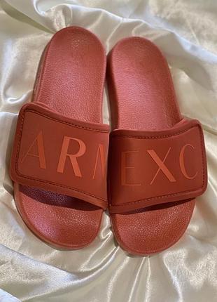 Шльопанці armani exchange, оригінал 100%.