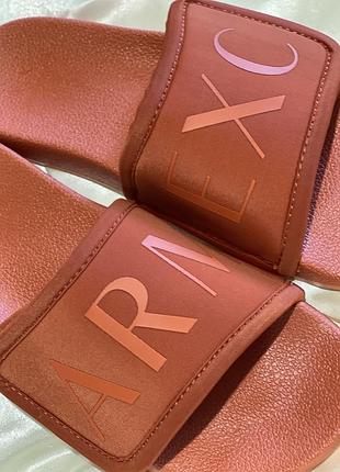 Шльопанці armani exchange, оригінал 100%.4 фото