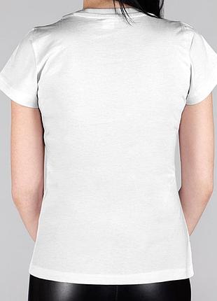 Футболка білого кольору з надписом gucci2 фото