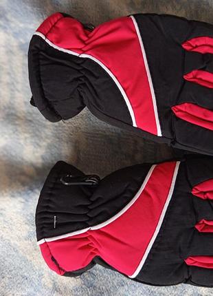 Гірськолижні рукавички зимові водонепроникні вітрозахисні/непромокальні лижні "болоньові"