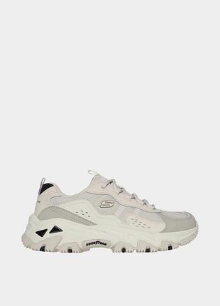 Оригинальные женские кроссовки skechers / кроссовки бежевого цвета