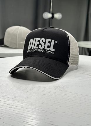Бейсболка тракер diesel з сіткою