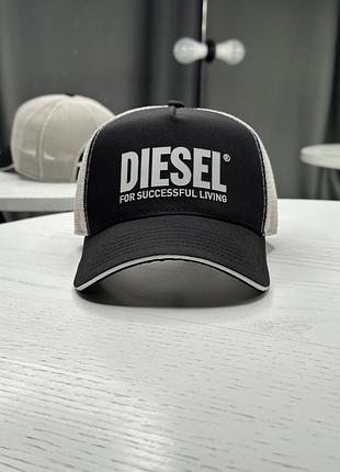 Бейсболка тракер diesel з сіткою2 фото