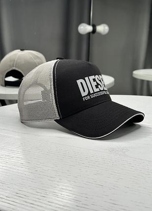 Бейсболка тракер diesel з сіткою3 фото