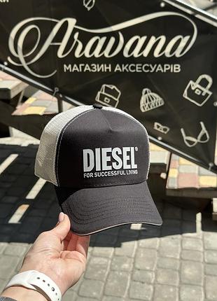 Бейсболка тракер diesel з сіткою6 фото