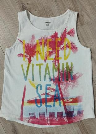 Майка от американского бренда из чистого коттона состояние новой