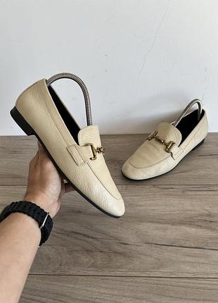 Лофери мюлі шкіряні massimo dutti оригінал