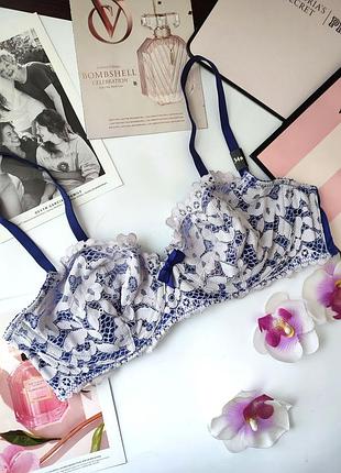 Мягкий бюстгальтер victoria’s secret 34b 75b ажурный